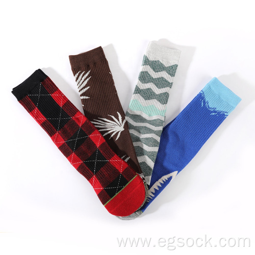 knitting needle jacquard pattern compression socks